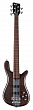 Warwick Streamer Stage I 5 NBTS  5-струнный бас Pro Series Teambuilt, цвет прозрачный черный матовый