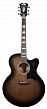 D'Angelico Premier Madison GRBCPS  электроакустическая гитара, цвет серый берст
