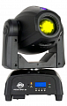 American DJ Focus Spot 2X прожектор полного движения, светодиод 1 x 100W Cold White LED (7600˚K, 50,000 hr.),  1 x 3W UV LED, 16 ~ 19 градусов, 6 гобо, 8 цветов, линейная и круговая призмы Размер 237 x 231 x 385, вес 6,5кг