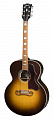 Gibson 2018 SJ-200 Studio Walnut Burst гитара электроакустическая, цвет walnut burst