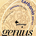 GalliStrings GR90 Classical Genius Carbonio Hard Tension струны для классической гитары сильного натяжения, .029-.045