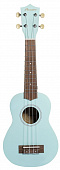 Bamboo BU-21N LBL  Estudio Series укулеле сопрано с чехлом, цвет голубой