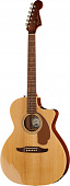 Fender Newporter Player Natural WN электроакустическая гитара, цвет натуральный