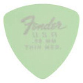 Fender 351 Dura-Tone .60 12 PK SFG медиатор 0.60 мм, цвет зелёный