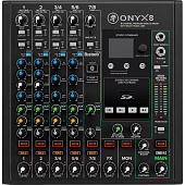Mackie Onyx8  8-канальный микшер с поканальной записью, процессором эффектов и USB