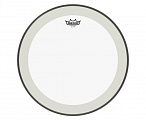 Remo P4-1318-C2 18" Powerstroke clear пластик 18" для бас барабана, прозрачный с демпферным кольцом