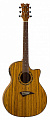 Dean EZEBRA электроакустическая гитара, цвет натуральный