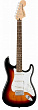 Fender Squier Affinity Stratocaster LRL 3TS электрогитара, цвет санберст