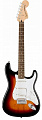 Fender Squier Affinity Stratocaster LRL 3TS электрогитара, цвет санберст