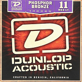 Dunlop DAP1048  струны для акустической гитары Phosphor Bronze Light 10-48