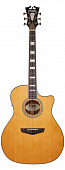 D'Angelico Premier Gramercy VN  электроакустическая гитара, цвет натуральный