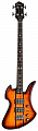 B.C.Rich MBSTTSB  бас-гитара Mockingbird ST, цвет тобачный санбёрст