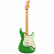 Fender Player Plus Strat HSS MN CMJ электрогитара, цвет - зеленый, чехол в комплекте