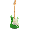 Fender Player Plus Strat HSS MN CMJ электрогитара, цвет - зеленый, чехол в комплекте