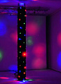 Eurolite CRT-100 LED Truss Curtain 3m черное полотно с 72 x 5 мм светодиодами для цветной смеси RGBA