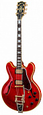 Gibson Custom The Straight-Forward Classic ES-355 Limited Release Sixties Cherry электргитара с кейсом, цвет вишневый