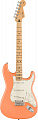 Fender Player Stratocaster MN Pacific Peach  электрогитара, цвет персиковый