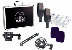 AKG C414B-XLS / ST микрофоны: стерео пара из двух C414-XLS