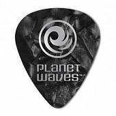 Planet Waves 1CBKP6-10 комплект медиаторов 1.00 мм, (10 шт), чёрный перламутр