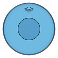 Remo P7-0314-CT-BU  14"Powerstroke 77 пластик для барабана прозрачный, двойной, синий