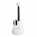 Lava ME Play 36'' Frost White-With Lite Bag электроакустическая гитара со встроенными эффектами и чехлом Lite Bag