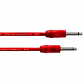 Cordial CPI 3 PP RED кабель инструментальный, 3 метра, цвет красный