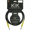 Klotz KIKC3.0PP5 инструментальный кабель, цвет чёрный, длина 3 метра