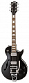 Burny BLC75 BLK  электрогитара концепт Gibson® Les Paul® Hollowbody Groovy, цвет черный