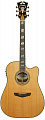 D'Angelico Excel Bowery VN  электроакустическая гитара с кейсом, Dreadnought, цвет натуральный