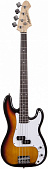 Aria STB-PB 3TS бас-гитара, цвет 3-х тоновый санберст