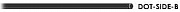 Hosco DOT-Side-B  маркер позиций черный, диаметр 2 мм, в прутке 200 мм