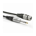 Sommer Cable HBP-XF6S-0600  микрофонный кабель BASIC+, XLR(F) <=> 6,3 Jack stereo, 6 м, HICON