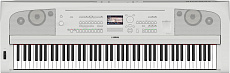 Yamaha DGX-670WH интерактивный синтезатор, 88 клавиш GHS,  256-голосая полиф., 630 тембра, 263 стилей, БП, белый